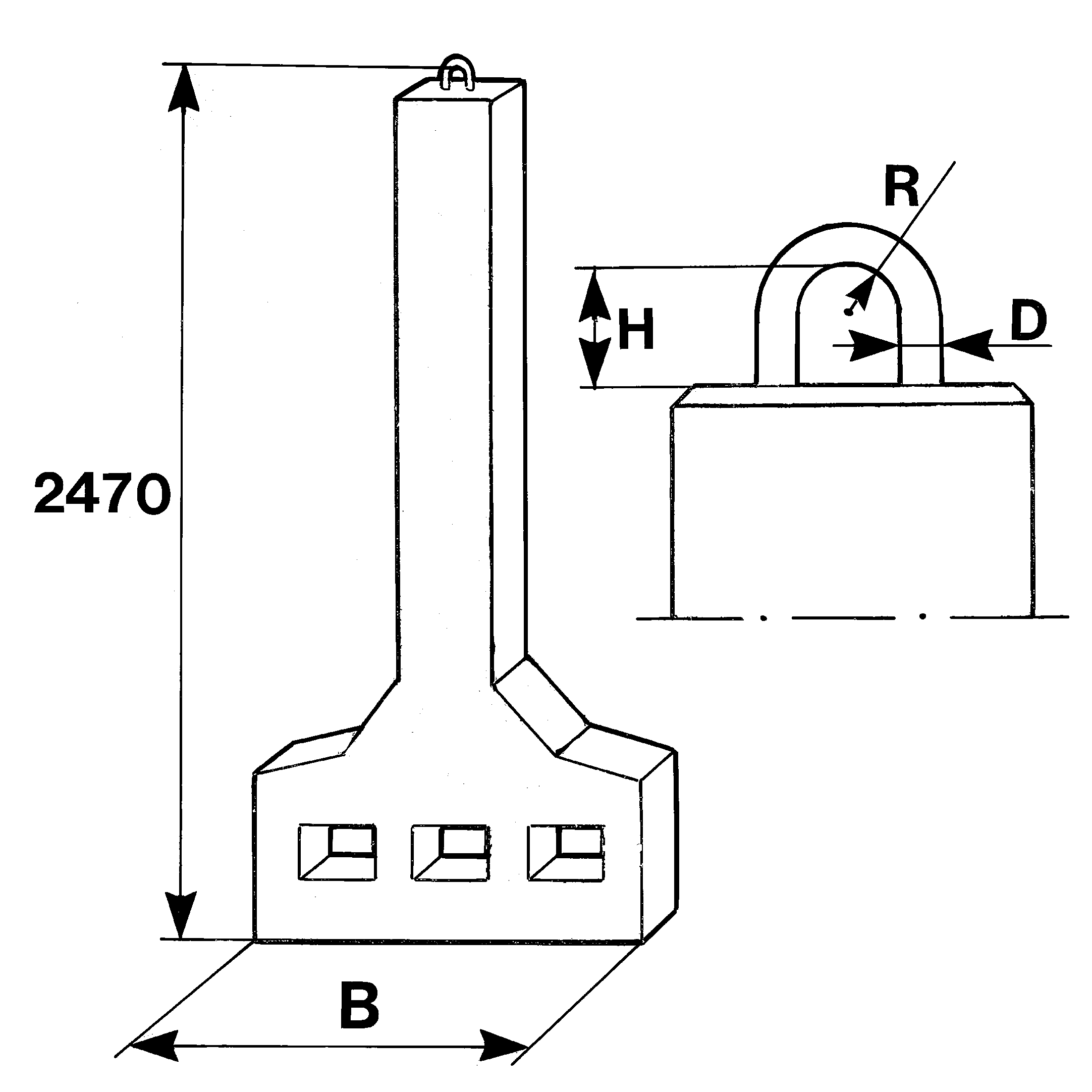 Betongankare