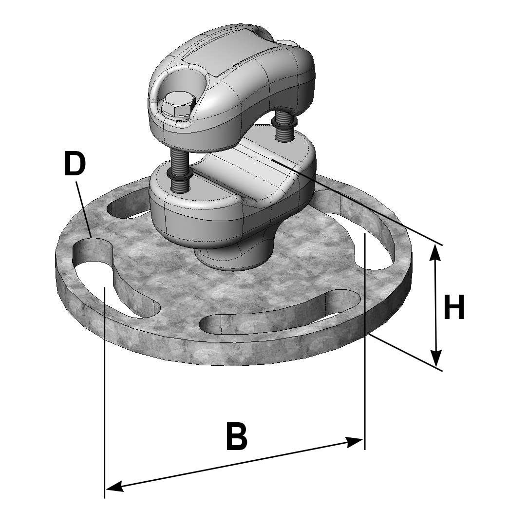 Ledar stodisolator