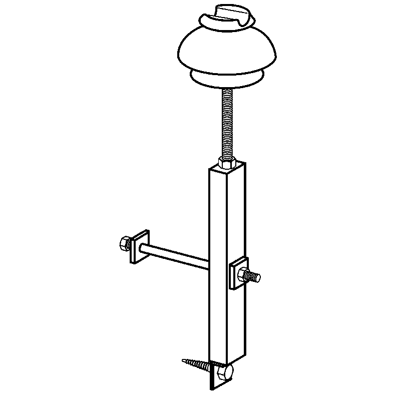 Toppisolator